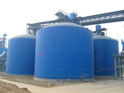 东山水泥钢板库改造