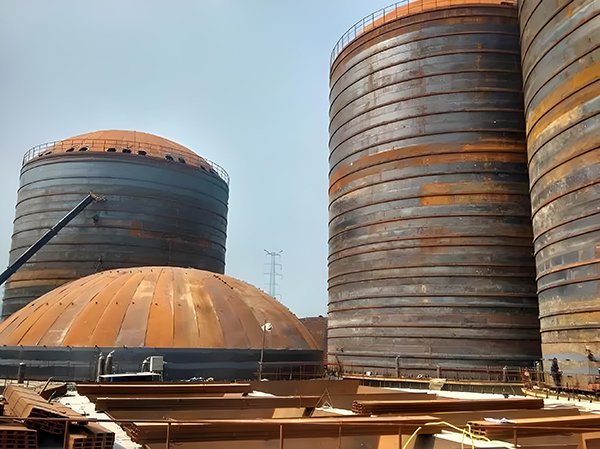 东山焦粉钢板仓